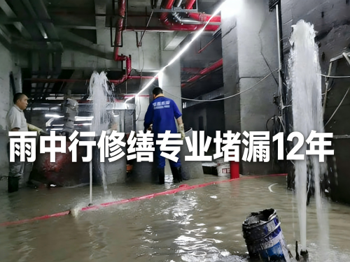 江门地下室防水堵漏